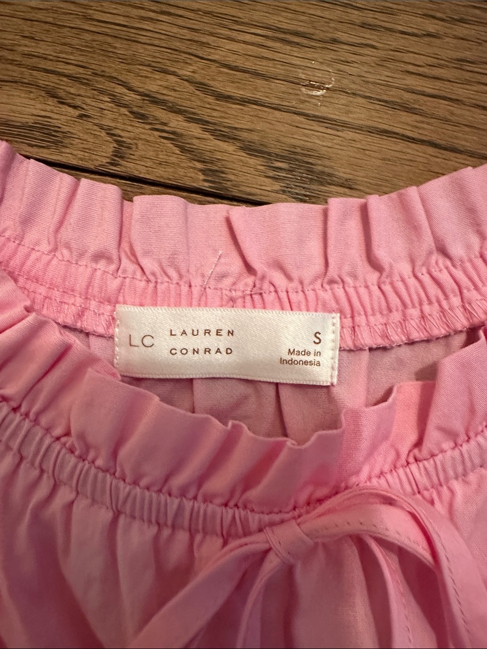 LC Lauren Conrad Light Pink Ruffle Tank Top - Picture 2 of 4